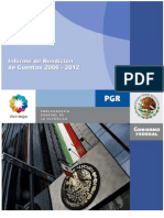 IRC de La PGR 2006-2012