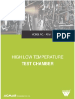 High Low Temperature: Test Chamber