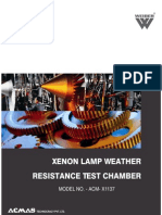 Xenon Lamp Weather Resistance