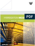 Hybridization Incubator: MODEL NO. - ACM-I03423H