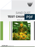 Sand Dust Test Chamber