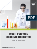 Multi Purpose Shaking Incubator