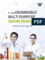 Programmable Multi Purpose Shaking Incubator