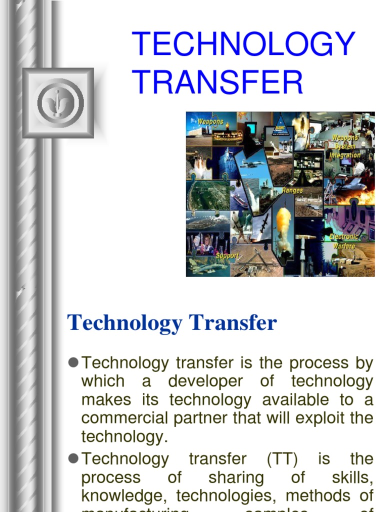Technology Transfer in International Business | PDF | Technology ...