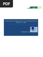 Customer Satisfaction Report2009