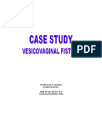 Case Study in Vesicovaginal Fistula