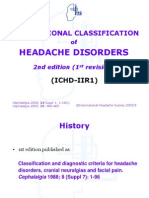 International Classification of Headache Disorfers 2 ND Ed