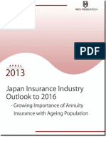 Japan Insurance Market Largely Driven By Ageing Population