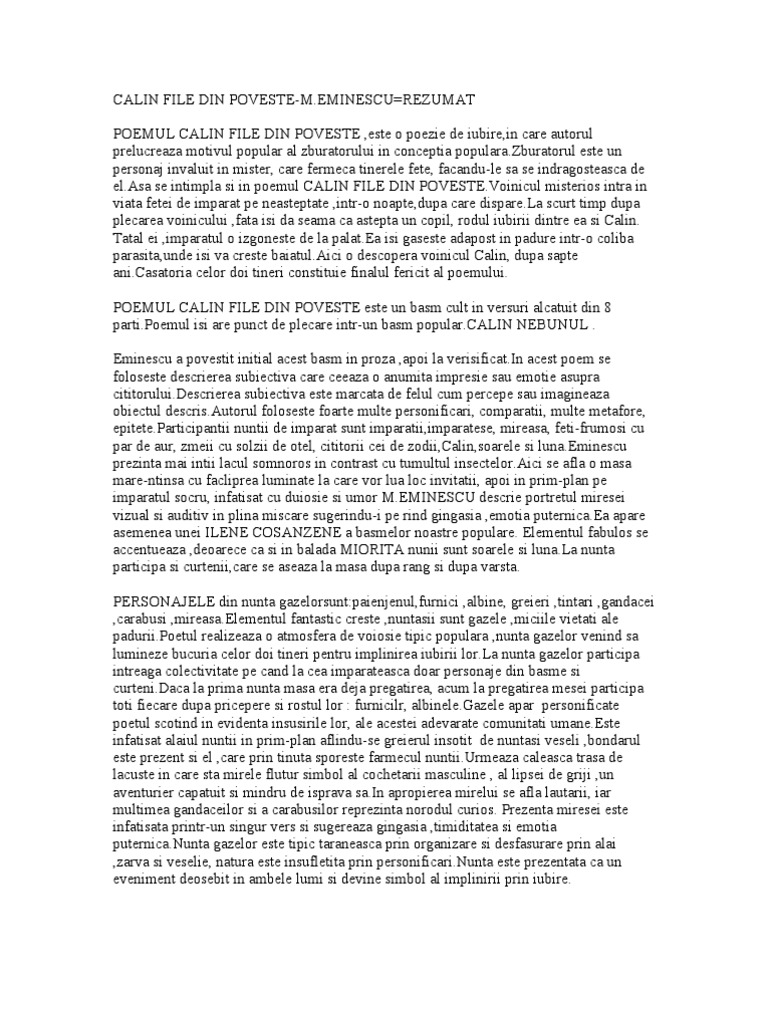Calin File Din Poveste