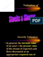 Valuation of Shares