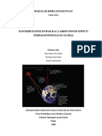 Download Makalah Kimia Lingkungan-Green House Effects by dankzchem SN13729116 doc pdf