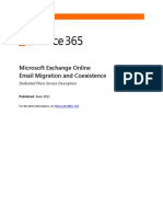 Exchange Online Email Migration Service Description Dedicated Plans - June 2011