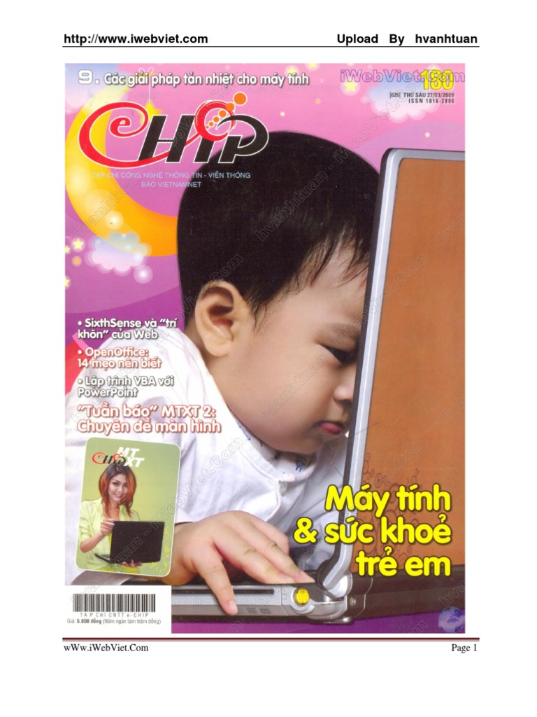 Echip TinHocTrongTamTay Số 180 ra ngày 27-03-2009 itwilleasy.co.cc | PDF