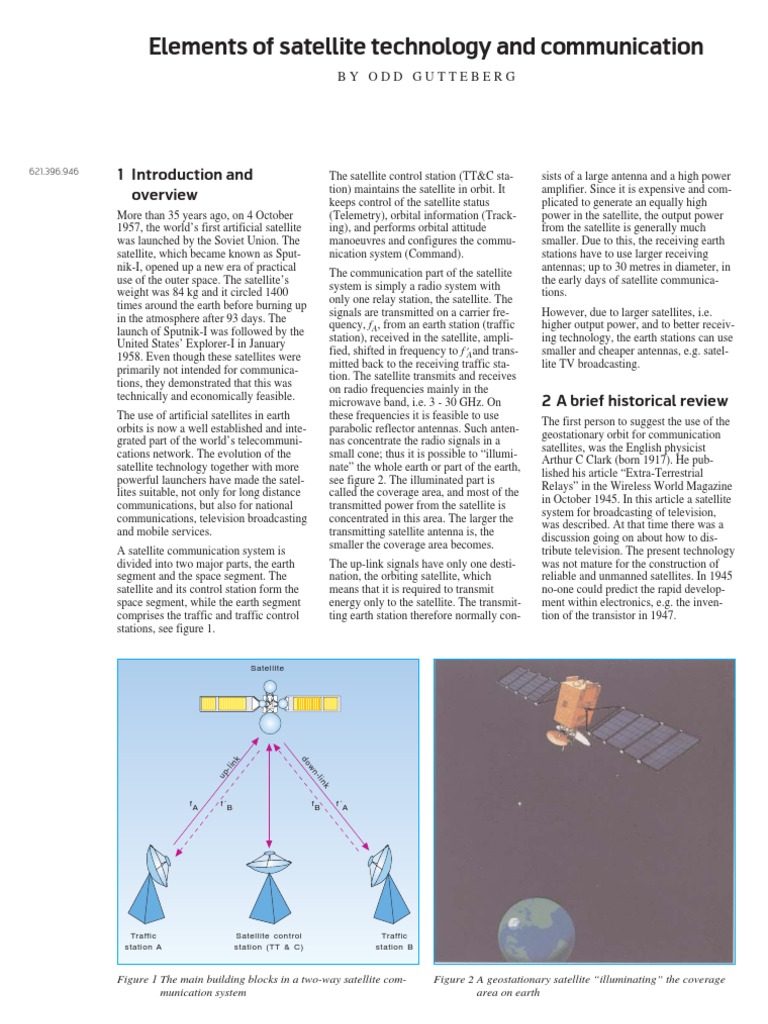 Satellite Communication Overview | PDF | Communications Satellite ...