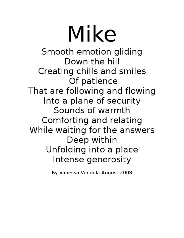Mike | PDF
