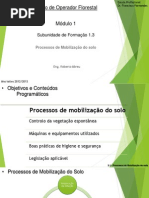 Processos de mobilização do solo - Versão impressão