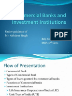 35.Commercial Banks and Investment Institution - Brij