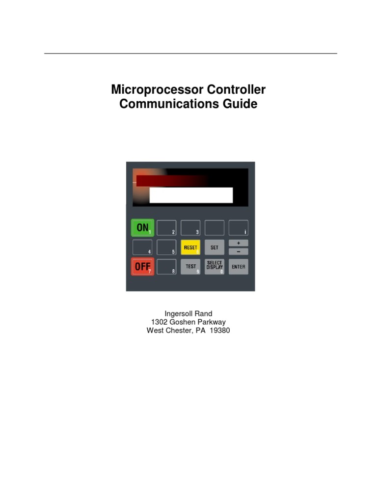 IR Modbus Manual NVC Refrigrated Dryer | PDF | Ascii | Ellipsis
