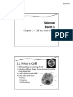 F1 Ch2 Cell As A Unit of Life