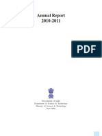 DST Annual Report 2010-11