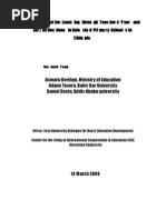 Download ethiopian education research ON EDUCATION by hundee SN13731433 doc pdf