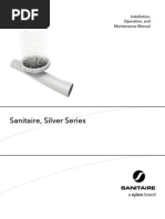 Sanitaire, Silver Series Manual