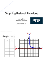 Graphing Rational Functions