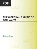 The Word and Music of Tom Waits PDF