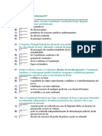 Teste de Direito Constitucional 07