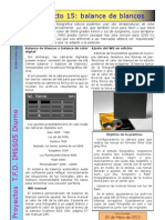 Proyecto 15 Balance de Blancos PDF