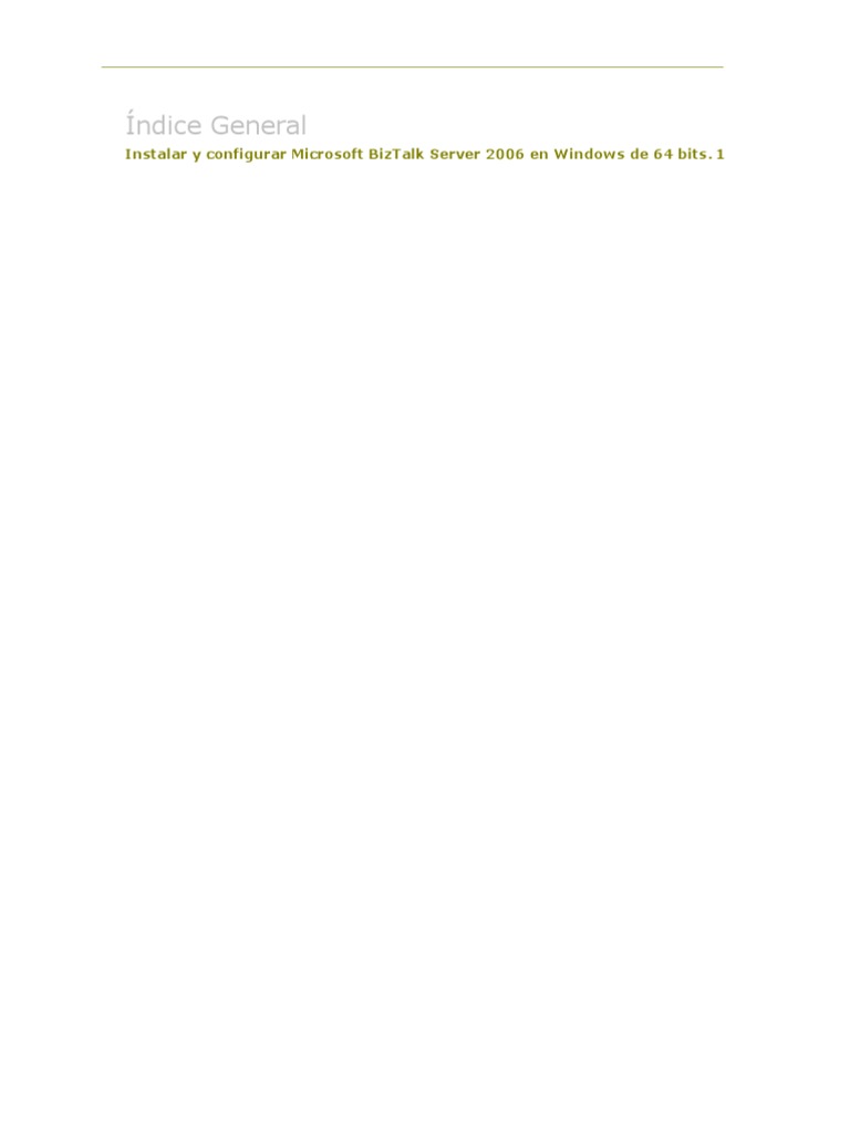 BizTalk Server 2006 Installation Guide - Windows 64-Bit | PDF ...