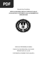 Download Mengajar Kimia Dengan Menggunakan Analogi Dan Contohnya Dalam Kehidupan Sehari Hari by Firdha Risela SN137326947 doc pdf
