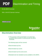 Protection Discrimination and Timing: On The ADVC Controller