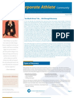 Corporate Athlete Community - August 2008 PDF