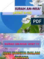 TAFSIR SURAH AN-NISA'-bentang Kump. 7