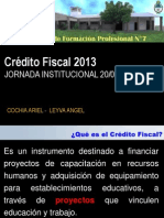 Credito Fiscal 2013