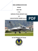 M-346 Vs T-50 For PAF 18 May 2012