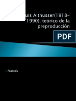 Louis Althusser (1918-1990), Teórico de La Preproducción