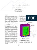 Thermal Analysis of Joule Heated Ceramic Melter: P. Goyal, Vishnu Verma, R. K. Singh and K. K. Vaze