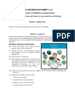 Data Information Sheet 1.2.1 Part B Section 1