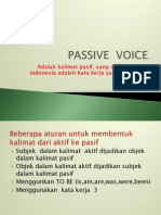 Adalah Kalimat Pasif, Yang Dalam Bahasa Indonesia Adalah Kata Kerja Yang Berawalan Dengan Di