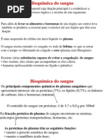 Bioquimica Do Sangue
