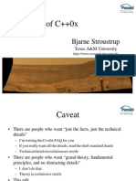 The Design of C++0x: Bjarne Stroustrup