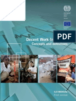 Decent Work Indicators - Concepts and Definitions
