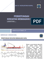 Perhitungan Kekuatan Memanjang Kapal-2