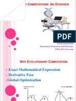 E C: A O: Volutionary Omputations N Verview