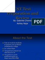 CST Test Preparation and Review: By: Gabriela Chavez Ashley Najar