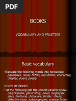 Books: Vocabulary and Practice