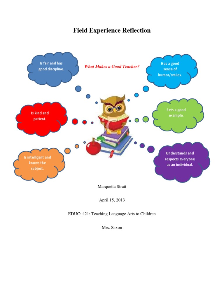 Field Experience in Language Arts Teaching | PDF | Classroom | Teachers