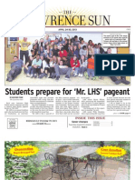 Students Prepare For Mr. LHS' Pageant: Inside This Issue